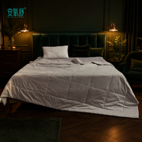 Le noyau de couette d'été Anyangshu à ions oxygène négatifs émet plus de 3000 ions oxygène négatifs pour une nuit de repos intérieure douce et apaisante.