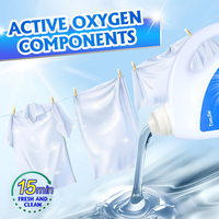 Détergent à lessive personnalisé en marque blanche, service OEM, liquide de lavage pour vêtements, produits ménagers 2L 3L