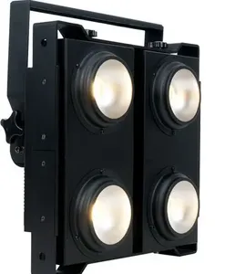 Lumière de rideau LED COB 400W 4 yeux blanc chaud <span class=keywords><strong>avec</strong></span> CRI 95 et IP20 pour studio TV et éclairage de scène - Product Image 1