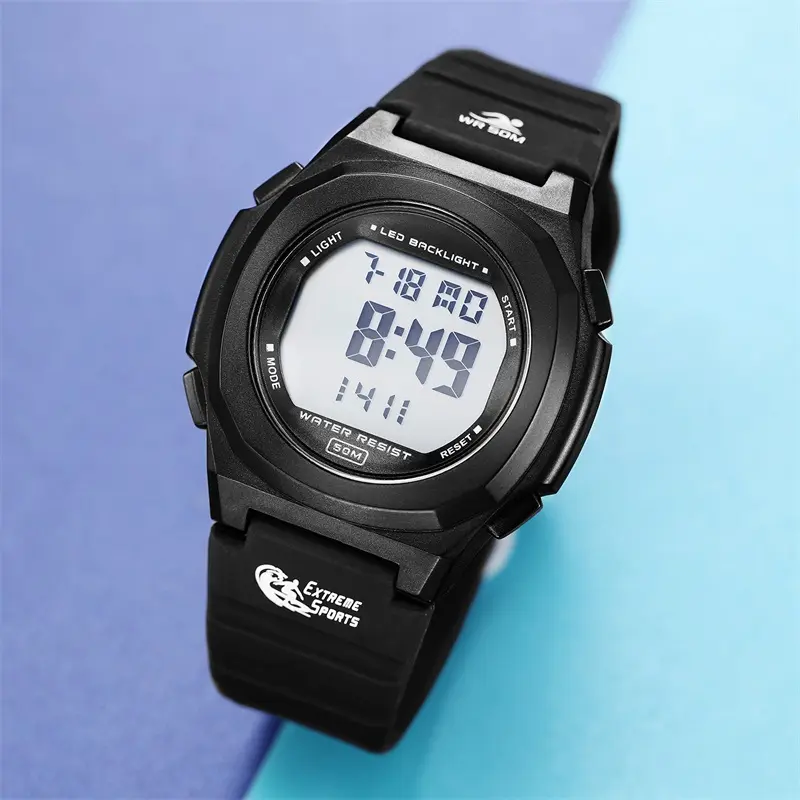 ساعات SINOBI S9888G رقمية عالية الجودة من البلاستيك الأصلي بسعر رخيص من المصنع