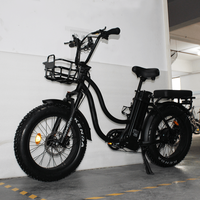 Vélo électrique de plage à batterie au lithium 7 vitesses 20 pouces Vélo électrique pour femmes Utilisation urbaine en ville