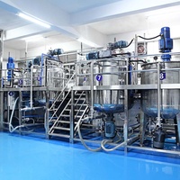 Ligne de production de savon liquide détergent lotion Machine à savon liquide ligne de production de détergent