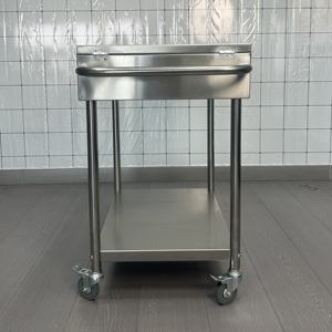 Chariot à déjeuner en acier inoxydable VICTORY roues chariot à condiments pour salle à manger équipement de cuisine pour hôtels restaurants supermarchés - Product Image 6