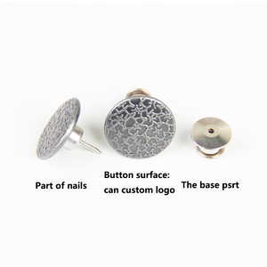 Nút Quần Jean Bằng Kim Loại Có Thể Tháo Rời Có Thể Điều Chỉnh Đinh Bằng Đồng Thiết Kế Mới 2021 Cho Quần Áo Jean - Product Image 3