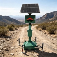 Panneaux solaires pour éclairage des zones éloignées, lampadaires solaires mobiles, tours d'éclairage solaires