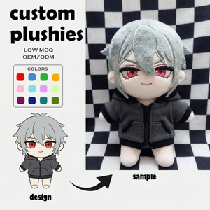 Peluche Personalizzati <span class=keywords><strong>con</strong></span> MOQ Basso, Personaggi Anime Altamente Realistici, Giocattoli a Batteria, Portachiavi in Peluche Personalizzati - Product Image 3