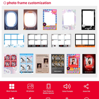 Distributeur automatique de photomaton à double impression personnalisable DOLA Intégration d'API B2B UX personnalisée pour les partenaires
