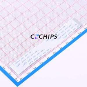 BX-FFC0.5-T-10048-27P FFC Cable (Flexible Flat Cable) P=0.5mm Connector 27P 0.5mm Non-Inverting 10cm - Product Image 1