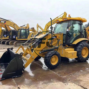 Zuverlässiger gebrauchter CAT420F Multifunktions-Bagger lader Original Caterpillar mit Cummins-Motor Angemessener Preis mit EPA - Product Image 1