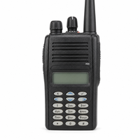 Interphone portable professionnel PTX760 Plus MPT1327 étanche avec écran d'affichage, interphone portable bidirectionnel en cluster
