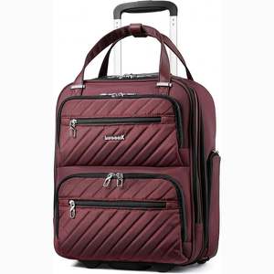 Free Sample Fabric Luggage Eva Polyester Soft Suitcase 4pcs Set Trolley <b>Travel</b> <b>Bag</b> With Cosmetic <b>Wash</b> <b>Bag</b> Briefcase Laptop <b>Bag</b> - Product Image 5