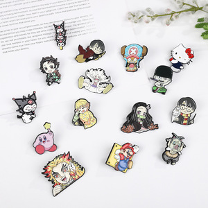 Anime Pirate Ship soft hard Enamel Pins Broches Fans Fashion Lapel Pin Sac à dos Sacs Badges Friends pin ONE PIECES - Product Image 2