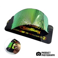 Film de protection d'écran en verre trempé pour téléphone portable, anti-lumière bleue, vert, confidentialité, HD, dégradé de couleur, pour iPhone 16 Pro Max