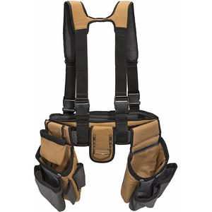 Custom Heavy Duty Padded Carpenter <strong>Tool</strong> <strong>Belts</strong> Maintenance Waist Apron <strong>Tool</strong> <strong>Belt</strong> Bag Waist <strong>Tool</strong> <strong>Belt</strong> With Suspenders - Product Image 1