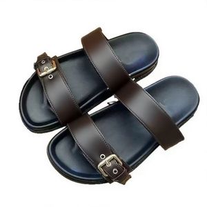 Sandales <span class=keywords><strong>de</strong></span> plage imprimées pour hommes et femmes, version haut <span class=keywords><strong>de</strong></span> gamme, chaussures <span class=keywords><strong>de</strong></span> créateur <span class=keywords><strong>de</strong></span> <span class=keywords><strong>luxe</strong></span> L2026vvs, claquettes d'été à double boucle, style sport et mode - Product Image 5