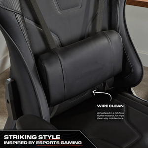<strong>UK</strong> SHIPPING Gaming <strong>Chair</strong> Agility ESports <strong>Office</strong> PC <strong>Chair</strong> Carbon Black Backrest Tilt Mechanism Racing Style Computer <strong>Chair</strong> - Product Image 4