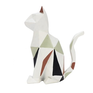 Figura Geométrica <span class=keywords><strong>3D</strong></span> de Gato, Linda y Duradera, Decoración para el Hogar, Ideal para Regalo - Product Image 6