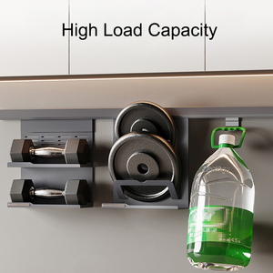 Organizador de Almacenamiento de Pared Directo de Fábrica Goldmine, Soporte para Cuchillos de Cocina, Cucharas y Utensilios con Toallero - Product Image 4