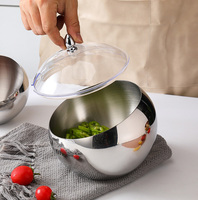 Sucrier de cuisine en acier inoxydable avec bouche oblique pour bonbons sphériques et récipient d'assaisonnement pour marmites chaudes