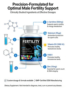 Cápsulas <span class=keywords><strong>de</strong></span> Gel Suave con Vitaminas para Adultos - Aumento <span class=keywords><strong>de</strong></span> Energía y Apoyo a la Fertilidad, 60 Cápsulas por Botella (Marca Privada OEM/ODM) - Product Image 4