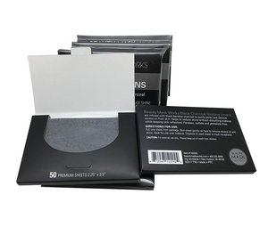 Papier à l'huile portatif de grande taille, pour nettoyer le visage - Product Image 2
