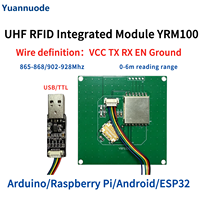 Módulo RFID USB Mini YRM100 de Yuannuode, Lector de Acceso ABS para Raspberry Pi, Compatible con Antena de 0-5.5dbi, 860-960 MHz