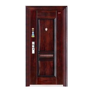 Puerta de entrada de acero moderna para villa residencial, puertas de pavo, entrada de seguridad de acero, puerta Exterior de acero para entrada principal del hogar - Product Image 6