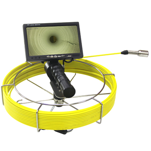 Cámara de vídeo de inspección de alcantarillado de tuberías industriales Sensor CMOS gran angular 1 año de garantía Hecho en China - Product Image 2