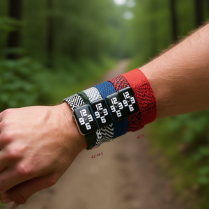 Correa de reloj de nailon DAM 42/44 S compatible con IWatch, pulsera elástica para <span class=keywords><strong>Apple</strong></span> <span class=keywords><strong>Watch</strong></span> Serie 6 5 4 3 2 1 SE - Product Image 2