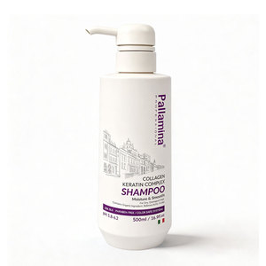 Champú Pallamina con Logotipo Personalizado OEM Vegano <span class=keywords><strong>Sin</strong></span> <span class=keywords><strong>Sulfatos</strong></span> Fórmula Italiana Marca Privada Champú Capilar <span class=keywords><strong>Herbal</strong></span> Orgánico con Aceite de Argán - Product Image 1