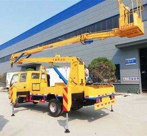 Nouveau camion de travail aérien hydraulique diesel <span class=keywords><strong>KLF</strong></span> ISUZU 4x2 Euro 3 à flèche télescopique 12-14m pour haute altitude 150-250HP - Product Image 4