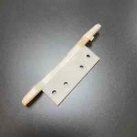 Panneau de porte roulant en nylon de conception moderne de haute qualité serrure latérale volet roulant en plastique blanc serrure d'extrémité à lamelles de porte