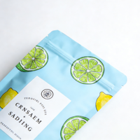 Bolsa Doypack Personalizable de Grado Alimenticio para Fideos, Resistente a Impactos, Hermética, a Prueba de Humedad, con Sabor Duradero a Limón y Lima