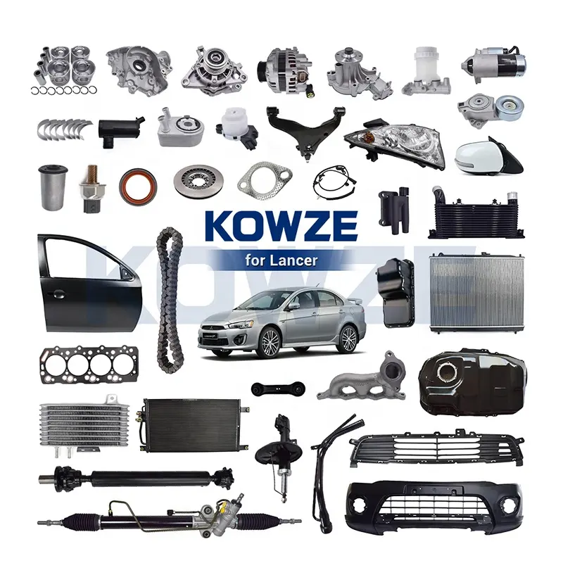 Kowze Auto Oil Cooler Water Pipe Headlight Tail Light Bumper Wheel Hub Body Systems Car Engine Parts for Mitsubishi Lancer Signo