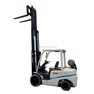 Máquina excelente usada, carretilla elevadora de 3 toneladas, carretilla elevadora de 3 toneladas TCM 3 T con capacidad de carga nominal de 3 etapas, 4 metros - Product Image 1