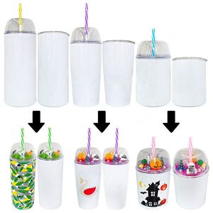 Vaso Térmico Sublimable de 10oz Lowball, 22oz Fatty, 20oz Libre de BPA con Tapa de Cúpula en Blanco - Product Image 1