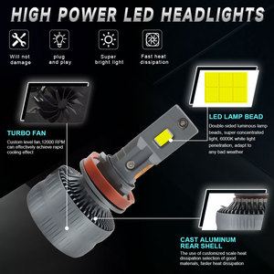 LELANPU Faro LED per Moto 12V COB, Luce Laterale Lampeggiante con Telecomando, Lampadine LED G36 a Tre Colori per Camion e <span class=keywords><strong>BMW</strong></span> - Product Image 4