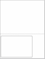 Feuilles d'expédition d'étiquettes intégrées d'autocollants en papier auto-adhésifs de haute qualité pour imprimantes laser copieurs d'imprimante à jet d'encre
