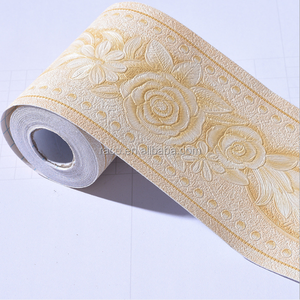 3D di Alta Qualità In Vinile Goffrato Stampato <span class=keywords><strong>muro</strong></span> di confine bordo carta da parati di carta autoadesiva - Product Image 1