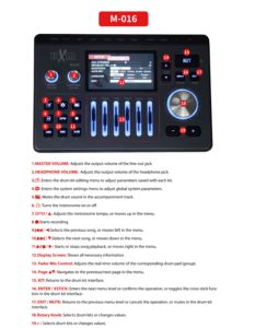 HXM XD-660-KM - Juego de Batería Electrónica con Pads de Sensación Acústica Natural, OEM y ODM, Venta Directa de Fábrica, Batería Eléctrica Profesional - Product Image 5
