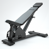 Banc de musculation réglable Snode Heavy Duty, pliable, structure renforcée, réglages multi-angles, sécurité, durable, poids maximal 250 kg