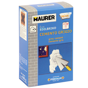 Cemento Gris Edil Maurer (Caja de 1 kg) - Product Image 1