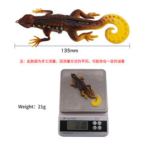 XY-560 Bionic Gecko Soft Bait 13.5cm 21g Topwater <b>Lure</b> For Snakehead <b>Fishing</b> - Product Image 3
