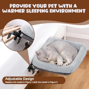 Camas Colgantes de Metal y Felpa para <span class=keywords><strong>Gatos</strong></span>, Rascadores para <span class=keywords><strong>Gatos</strong></span> de Oficina y Hamacas para <span class=keywords><strong>Gatos</strong></span> de Escritorio, Camas para Mascotas y Camas Colgantes para <span class=keywords><strong>Gatos</strong></span> - Product Image 5
