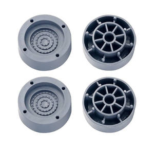 Coussinet de pied pour laveuse Coussinets <span class=keywords><strong>anti</strong></span>-<span class=keywords><strong>vibration</strong></span> <span class=keywords><strong>Support</strong></span> de <span class=keywords><strong>machine</strong></span> à <span class=keywords><strong>laver</strong></span> <span class=keywords><strong>Support</strong></span> de choc pour sèche-linge Empêcher le déplacement Antidérapant Fournitures pour la maison - Product Image 2