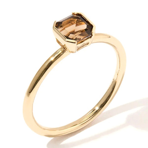Anillos Jhumka de Plata 925 Gemnel con Topacio Azul y Gema <span class=keywords><strong>Bottega</strong></span>, Anillo Fino Tradicional Indio con Citrino - Product Image 1