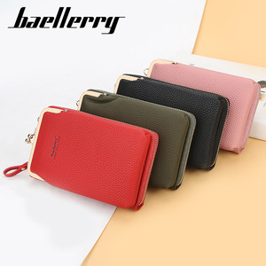 Portefeuille pour femme Baellerry jaune, porte-cartes à fermeture éclair de 7 pouces, sac pour téléphone - Product Image 3