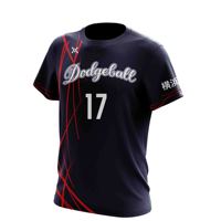 Jersey Baseball Dodgers Hitam Putih Profesional, Jersey Dodgeball Custom, Menyerap Keringat, 1 pcs Tersedia, 4 pcs MOQ Pabrik
