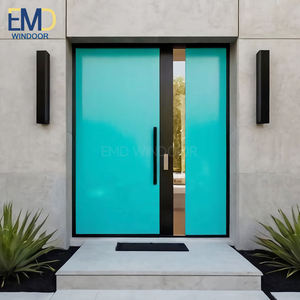 ประตูหน้ากระจกไร้กรอบพร้อมระบบพับได้ - Product Image 2