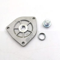 Vis de vidange d'huile de moto, plaque inférieure triangulaire, carter d'huile pour Leopard HJ125K EN125 GN125-2, pièces d'entretien moteur